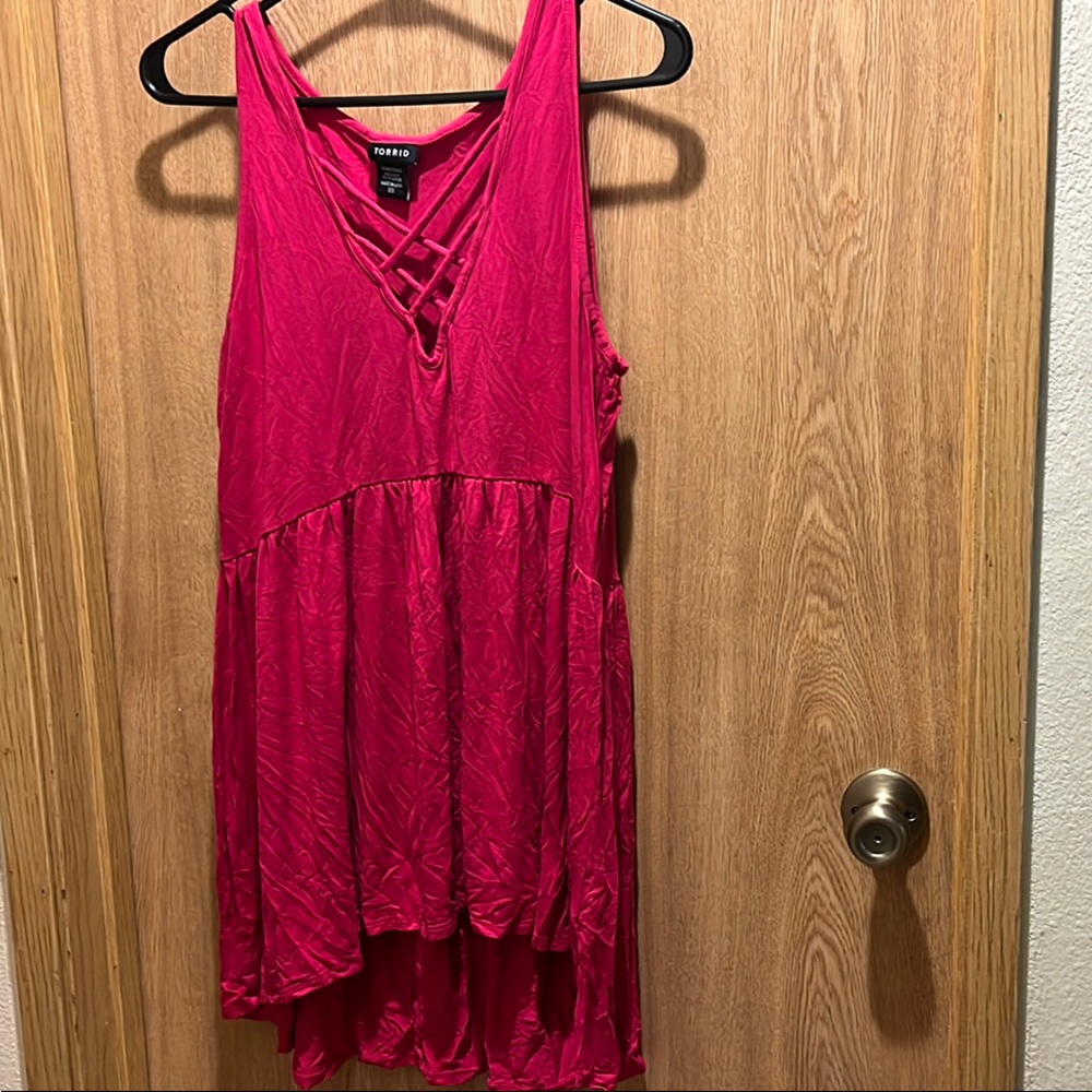 Torrid Pink Tank Top